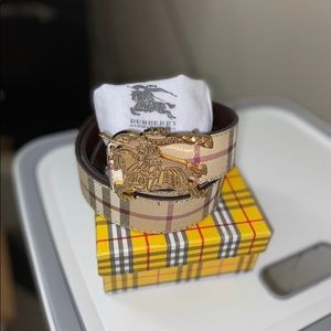 Authentic Burberry men’s belt